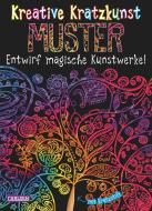 Kreative Kratzkunst: Muster: Set mit 10 Kratzbildern, Anleitungsbuch und Holzstift di Anton Poitier edito da Carlsen Verlag GmbH