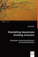 Mandating Awareness/Inviting Inclusion di Polly Madsen edito da VDM Verlag