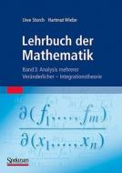 Lehrbuch der Mathematik, Band 3 di Uwe Storch, Hartmut Wiebe edito da Spektrum-Akademischer Vlg