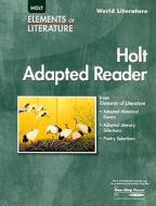 Holt Adapted Reader: World Literature edito da Holt McDougal