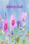 Address Book: Blank Telephone & Address Book - Large Floral Design di Blank Books 'n' Journals edito da Createspace