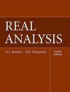 Real Analysis di H. L. Royden, Patrick M. Fitzpatrick edito da Prentice Hall