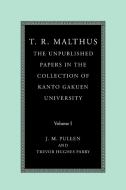 T. R. Malthus di Thomas Robert Malthus, T. R. (Thomas Robert) Malthus edito da Cambridge University Press