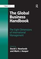 The Global Business Handbook di Mark J. Hooper edito da Taylor & Francis Ltd