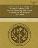 This Is Not Available 062062 di Wan-Yin Hong edito da Proquest, Umi Dissertation Publishing