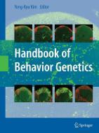 Handbook of Behavior Genetics edito da SPRINGER PG