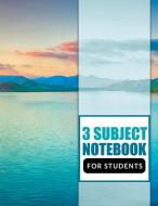 3 Subject Notebook For Students di Speedy Publishing Llc edito da Speedy Publishing LLC
