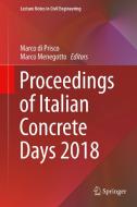 Proceedings of Italian Concrete Days 2018 edito da Springer International Publishing