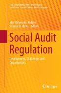 Social Audit Regulation edito da Springer International Publishing