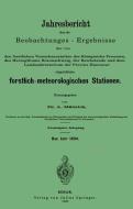 Jahresbericht über die Beobachtungs-Ergebnisse di A. Müttrich edito da Springer Berlin Heidelberg