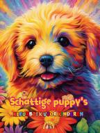 Schattige puppy's - Kleurboek voor kinderen - Creatieve en grappige scènes van lachende honden di Kidsfun Editions edito da Blurb