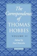 The Correspondence di Thomas Hobbes edito da OUP Oxford