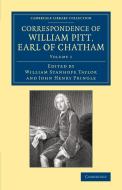Correspondence of William Pitt, Earl of Chatham di William Pitt edito da Cambridge University Press