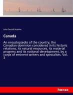 Canada di John Castell Hopkins edito da hansebooks