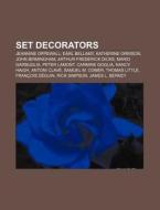 Set Decorators: Jeannine Oppewall, Earl di Books Llc edito da Books LLC, Wiki Series