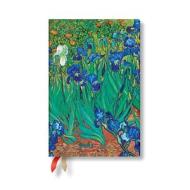 Van Gogh’s Irises Mini 12-month Horizontal Hardback Dayplanner 2025 (Elastic Band Closure) di Paperblanks edito da Little, Brown Book Group
