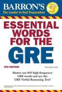 Essential Words for the Gre, 4th Edition di Philip Geer edito da TEST PREP