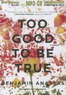 Too Good to Be True di Benjamin Anastas edito da Brilliance Corporation