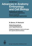Adenohypophyse und Hypothalamus Histophysiologische Untersuchungen bei Lepomis (Centrarchidae) di R. Reinboth, N. Simon edito da Springer Berlin Heidelberg