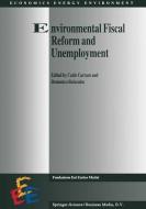 Environmental Fiscal Reform and Unemployment edito da Springer Netherlands