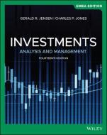 Investments di Gerald R. Jensen, Charles P. Jones edito da Wiley