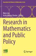 Research in Mathematics and Public Policy edito da Springer International Publishing