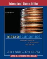 Macroeconomics di Robert E. Hall, David H. Papell edito da Ww Norton & Co