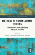 Methods In Human-Animal Studies edito da Taylor & Francis Ltd