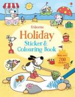 Holiday Sticker and Colouring Book di Jessica Greenwell edito da Usborne Publishing Ltd