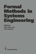 Formal Methods in Systems Engineering edito da Springer London