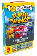 Super Wings: A Super Reading Collection: Cold Feet, a Super First Day, Lost Stars, Shark Surf, Airport Adventure di Steve Foxe edito da HARPER FESTIVAL
