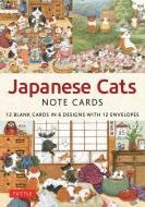 Japanese Cats - 12 Blank Note Cards di Setsu Broderick edito da Tuttle Publishing