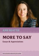 On Writers and Artists di Ann Beattie edito da NONPAREIL BOOKS