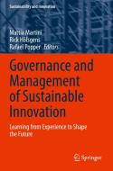 Governance and Management of Sustainable Innovation edito da Springer International Publishing