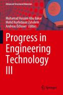 Progress In Engineering Technology III edito da Springer Nature Switzerland AG