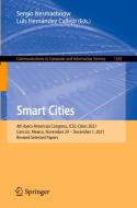 Smart Cities edito da Springer International Publishing