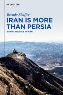Iran is More Than Persia di Brenda Shaffer edito da De Gruyter