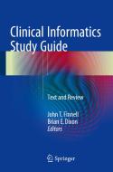 Clinical Informatics Study Guide edito da Springer-Verlag GmbH
