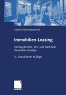 Immobilien-Leasing di Jan Dannenberg, Eduard Gabele, Michael Kroll edito da Gabler Verlag