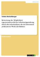 Bewertung der Möglichkeit eigenverantwortlicher Arbeitszeitgestaltung durch den Arbeitnehmer als ein Instrument praktizi di Torben Bischofberger edito da GRIN Publishing