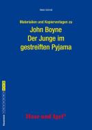 Der Junge im gestreiften Pyjama. Begleitmaterial di Heike Schmid, John Boyne edito da Hase und Igel Verlag GmbH