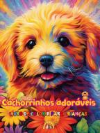 Cachorrinhos adoráveis - Livro de colorir para crianças - Cenas criativas e engraçadas de cães felizes di Kidsfun Editions edito da Blurb