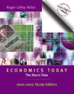 Economics Today di Roger LeRoy Miller edito da Pearson Education