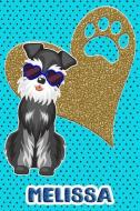 Schnauzer Life Melissa: College Ruled Composition Book Diary Lined Journal Blue di Foxy Terrier edito da INDEPENDENTLY PUBLISHED
