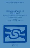 Democratization of Expertise? di S. Maassen edito da Springer Netherlands