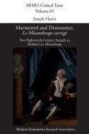 Marmontel and Demoustier, 'Le Misanthrope corrigé' edito da Modern Humanities Research Association
