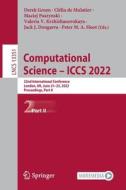 Computational Science - ICCS 2022 edito da Springer International Publishing AG