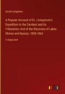 A Popular Account of Dr. Livingstone's Expedition to the Zambesi and Its Tributaries: And of the Discovery of Lakes Shirwa and Nyassa, 1858-1864 di David Livingstone edito da Outlook Verlag
