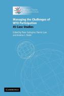 Managing the Challenges of WTO Participation edito da Cambridge University Press