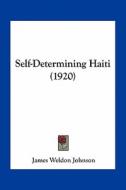 Self-Determining Haiti (1920) di James Weldon Johnson edito da Kessinger Publishing